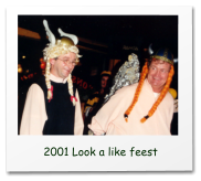 2001: look à like feest