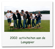 2002: activiteiten aan de Langspier